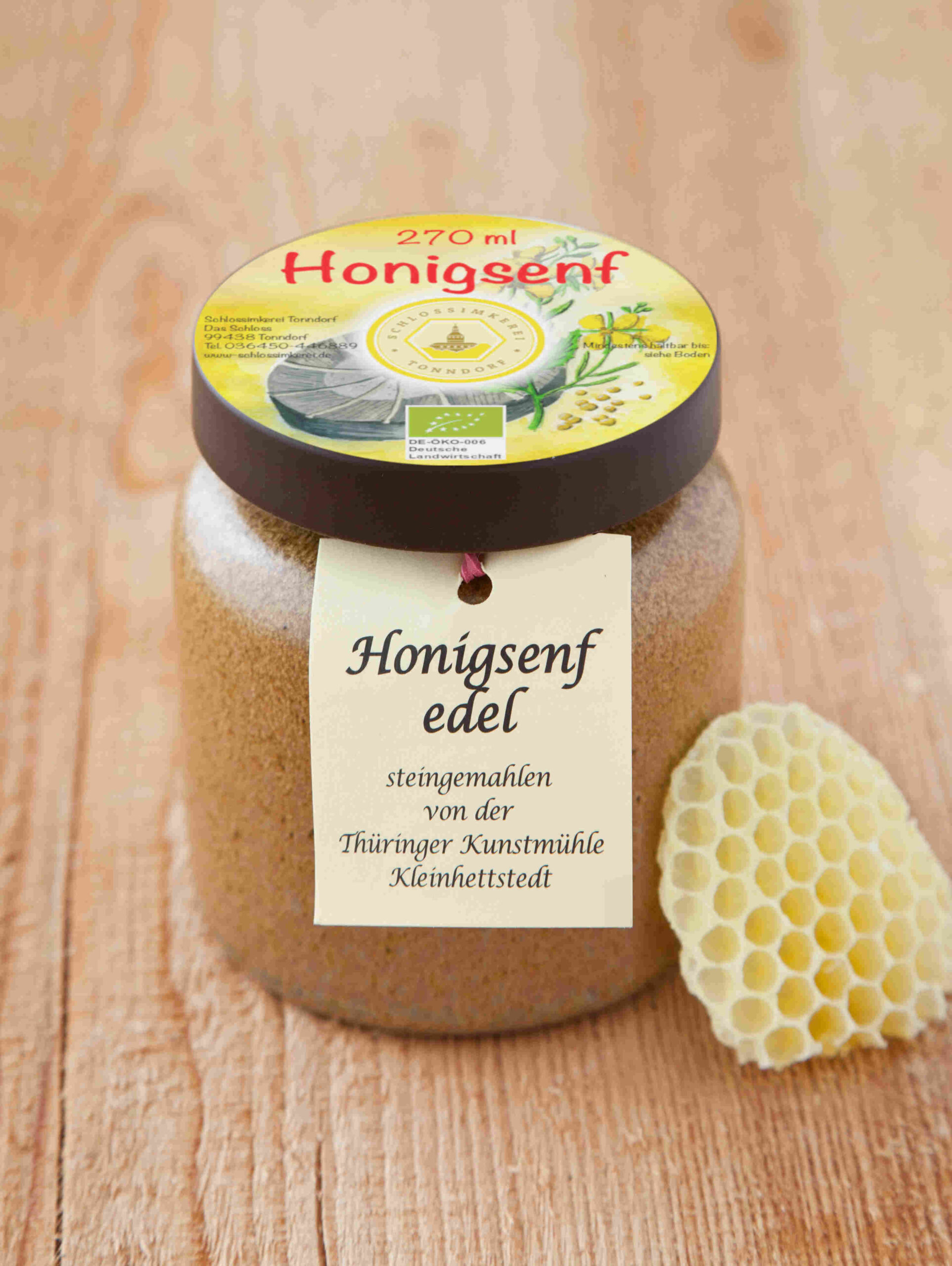 Bio-Honigsenf mit Edelkastanienhonig bestellen